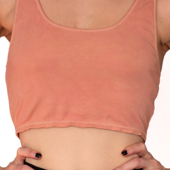 Aritzia • Wilfred Free • Medium • Cropped Tank Top • Pink - Picture 6 of 6